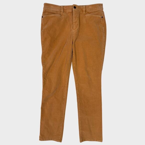 Talbots Pants - Talbots Women's Camel Brown Corduroy Pants